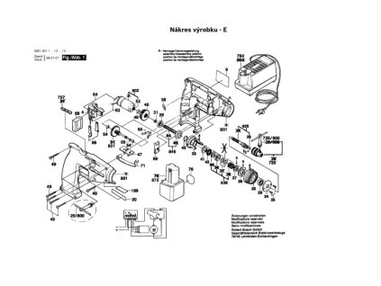 Aku šroubovák GSR 9,6 V Bosch 0601921227