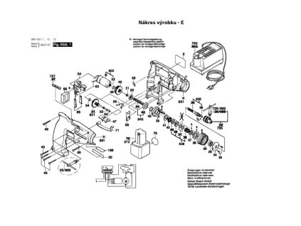 Aku šroubovák GSR 9,6 V Bosch 0601921203