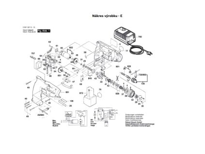 Aku šroubovák GSR 9,6 VES Bosch 0601921966