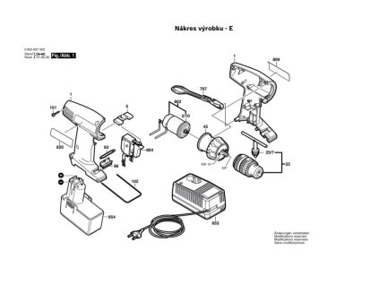 Aku šroubovák PSR 12 VE Bosch 0603937503