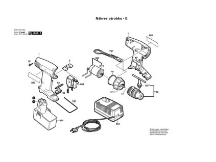 Aku šroubovák PSR 12 VE Bosch 0603937567
