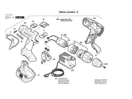 Aku šroubovák PSR 12 VE-2 Bosch 0603940525