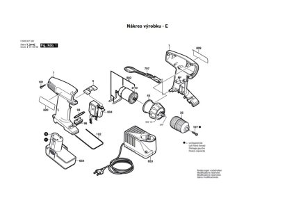 Aku šroubovák PSR 120 Bosch 0603937565