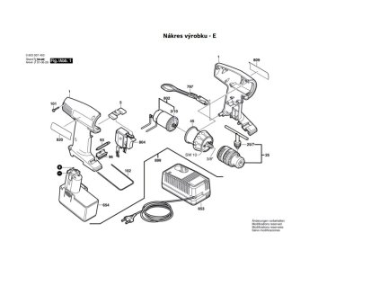 Aku šroubovák PSR 14,4 VE Bosch 0603937403