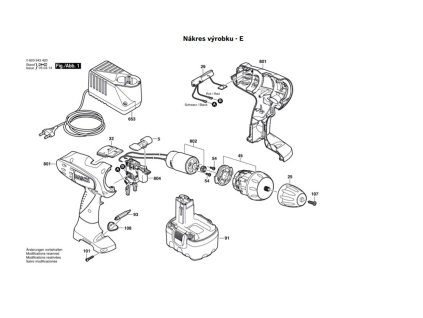 Aku šroubovák PSR 14,4 VE-2 Bosch 0603943425