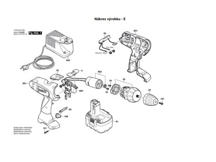 Aku šroubovák PSR 14,4 VE-2 Bosch 0603943420