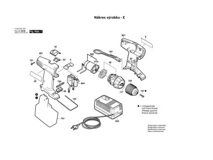 Aku šroubovák PSR 14,4 VES 2 Bosch 0603936466