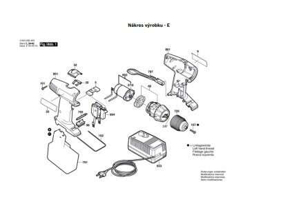 Aku šroubovák PSR 14,4 VES 2 Bosch 0603936467