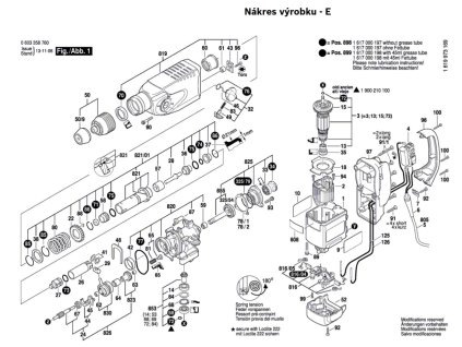 Vrtací kladivo PBH 300 E Bosch 0603358768