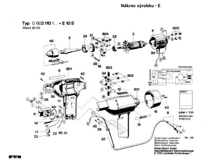 Vrtačka E 10 S Bosch 0603110103
