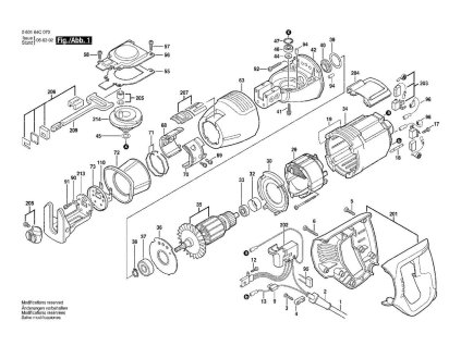 Pila ocaska GSA 900 E Bosch 3601F4C003