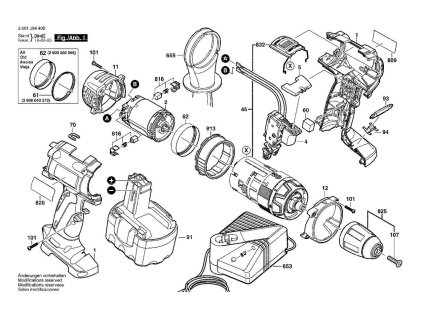 Aku příklepový šroubovák GSB 14,4 VE-2 Bosch 3601J94400