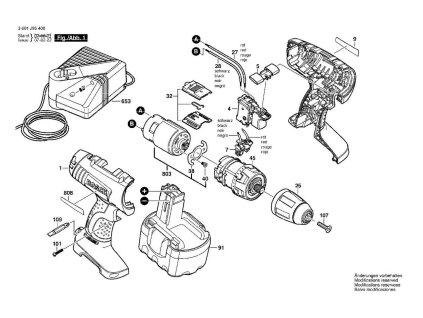 Aku vrtací šroubovák GSR 14,4 V Bosch 3601J95401