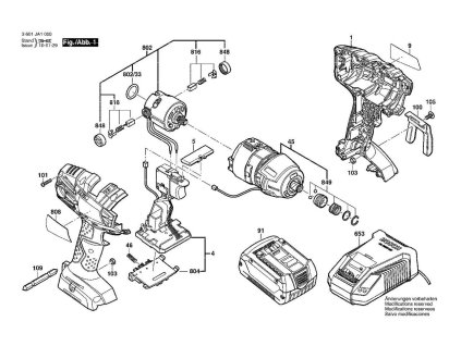 Aku Rázový utahovák GDR 18 V-LI MF Bosch 3601JA1000