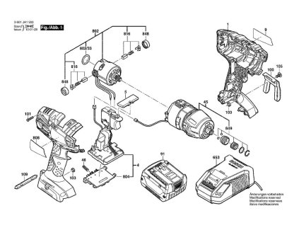 Aku Rázový utahovák GDR 14,4 V-LI MF Bosch 3601JA1900