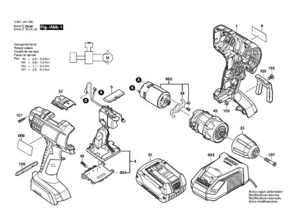 Aku vrtací šroubovák GSR 18-2-LI Bosch 3601JA4300