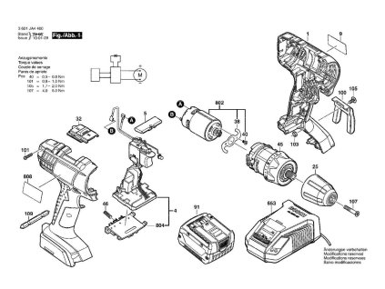 Aku vrtací šroubovák GSR 14,4-2-LI Bosch 3601JA4400