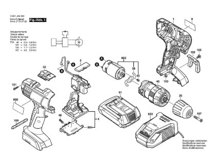 Aku příklepový šroubovák GSB 18-2-LI Bosch 3601JA5300