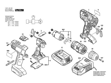 Aku příklepový šroubovák GSB 14,4-2-LI Bosch 3601JA5400