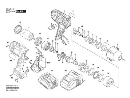 Rázový utahovák GDS 18 V-LI HT Bosch 3601JB1300
