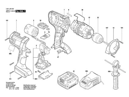 Aku příklepový šroubovák GSB 14,4 VE-2-LI Bosch 3601JD9200