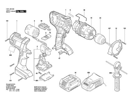 Aku příklepový šroubovák GSB 18 VE-2-LI Bosch 3601JD9300