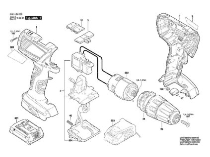 Aku šroubovák GSR 18-2-LI Plus Bosch 3601JE6100
