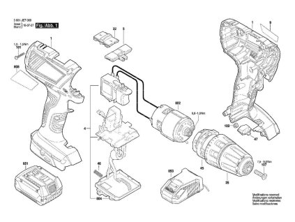 Aku příklepový šroubovák GSB 14,4-LI-2 Plus Bosch 3601JE7000