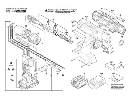 Aku šroubovák EXACT ION 12-450 Bosch 3602D94405