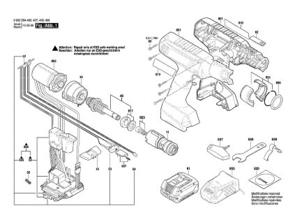 Aku šroubovák EXACT ION 8-1100 WK Bosch 3602D94407