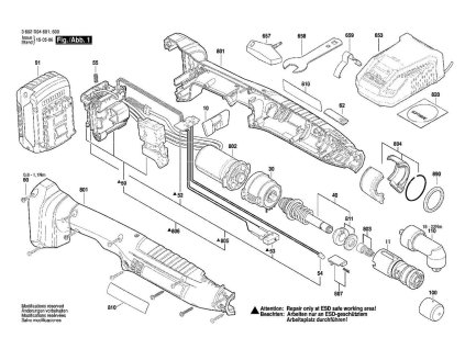 Aku šroubovák ANGLE EXACT ION 8-1100 Bosch 3602D94600