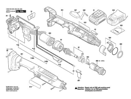 Aku šroubovák ANGLE EX ION 30-300 Bosch 3602D94603