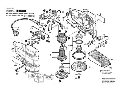 Excentrická bruska PEX 420 AE Bosch 3603B16000