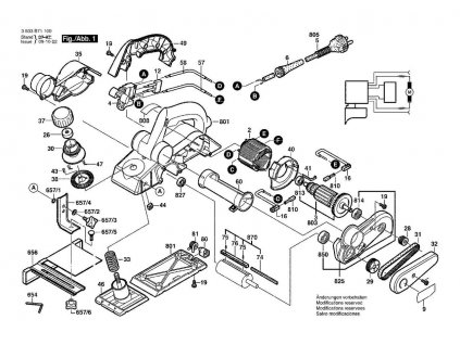 Hoblík PHO 3100 Bosch 3603B71100