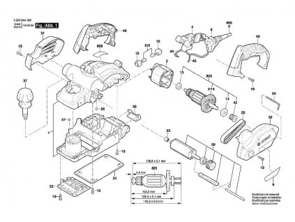 Hoblík PHO 1500 Bosch 3603BA4000