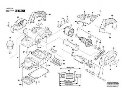 Hoblík PHO 2000 Bosch 3603BA4100