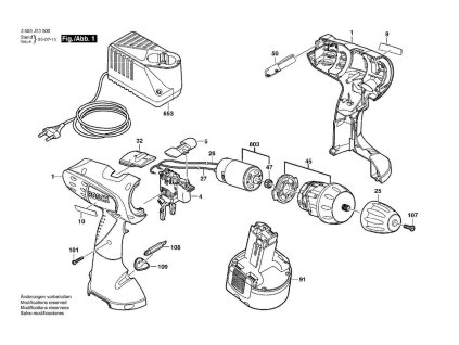 Aku Šroubovák PSR 12 Bosch 3603J53500