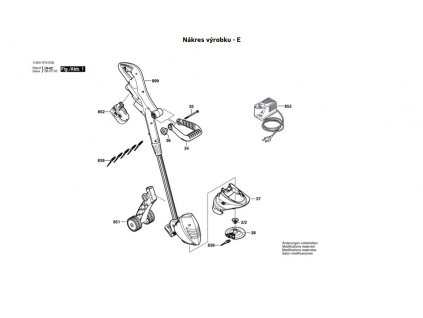 Aku Strunová sekačka ART 23 ACCU Bosch 3600H78E07