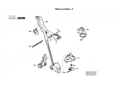 Aku Strunová sekačka ART 23 ACCU Bosch 3600H78E08