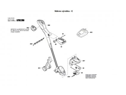 Aku Strunová sekačka ART 23 LI 14,4 Bosch 3600H78K01