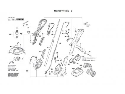 Aku Strunová sekačka ART 26-18 LI Bosch 3600HA5E00