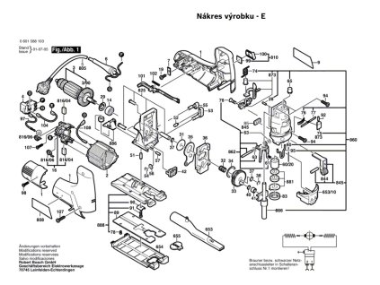 Stolní pila GST 100 Bosch 0601588108