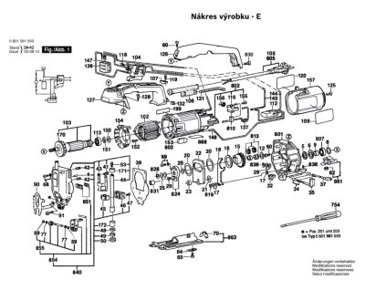 Stolní pila GST 60 PBE Bosch 0601581508