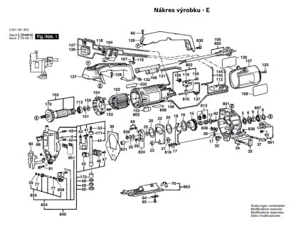 Stolní pila GST 80 PBE Bosch 0601581808