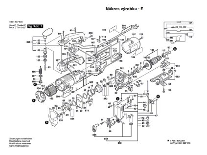 Stolní pila GST 85 PBE Bosch 0601587668