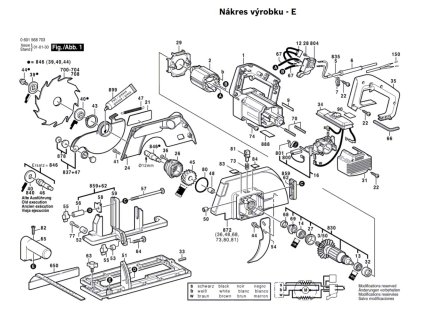 Okružní pila GKS 66 CE Bosch 0601568708