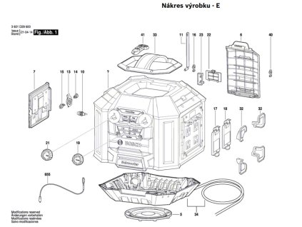 Power-Radiobox GML 50 Bosch 3601D29600