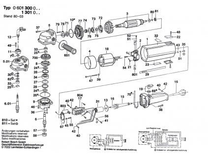 Aku Úhlová bruska USWBosch J77 Bosch 0601300010