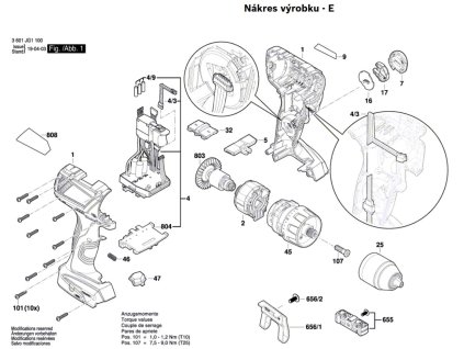 Aku vrtací šroubovák GSR 18V-60 C Bosch 3601JG1101