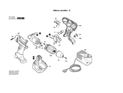 Aku šroubovák GSR 12 V Bosch 0601916520